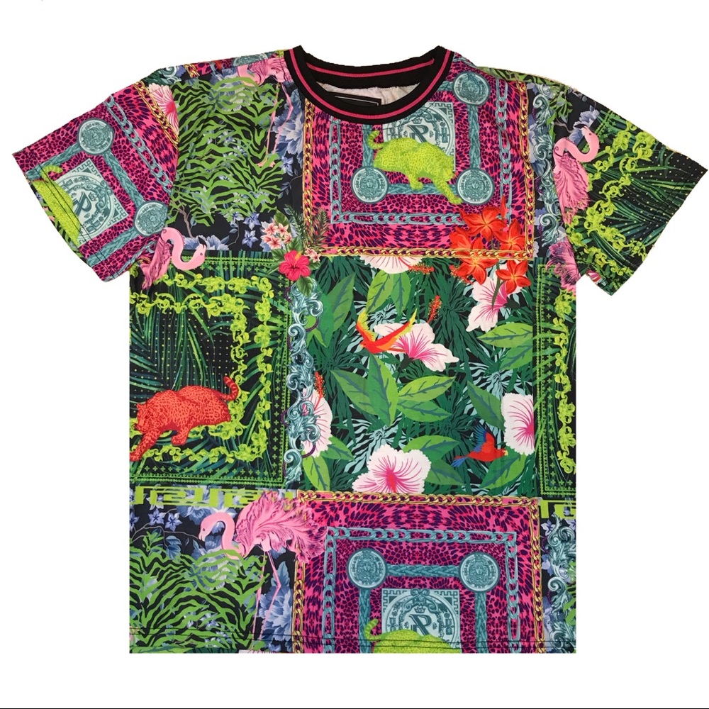 Men’s “Botanical” tee. Sizes small, Medium, Large, and XL.